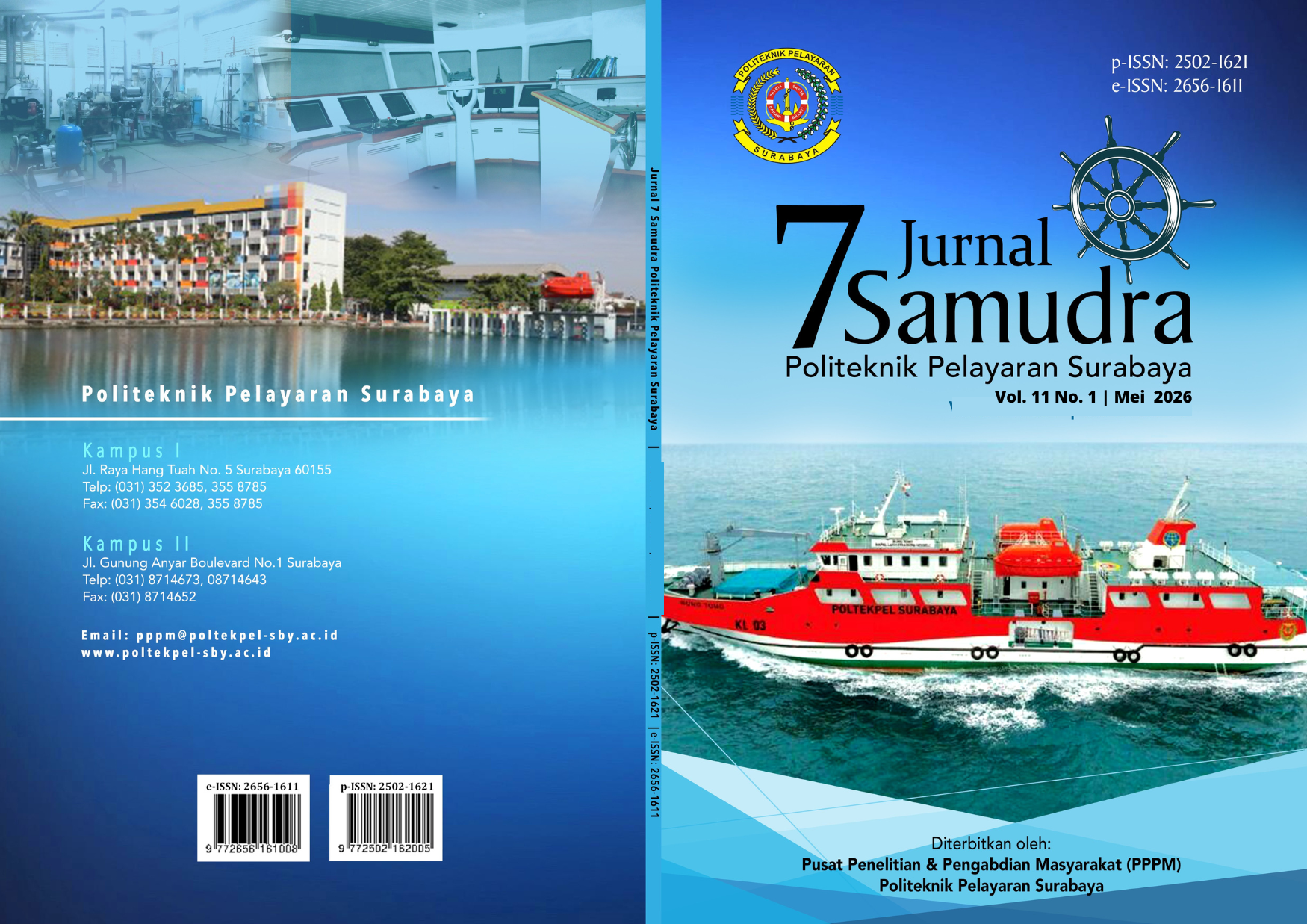 					View Vol. 11 No. 1 (2026): Jurnal 7 Samudra
				
